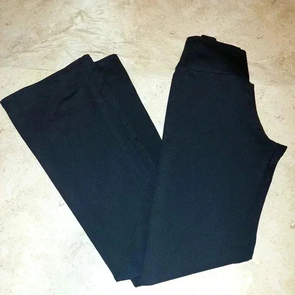 SHEADORE Women Crossover Stretchy Cute Bootleg Yoga Leggings Full Length Size XS - Picture 2 of 8